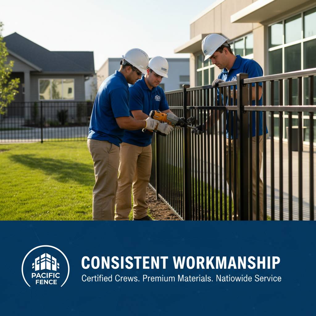 Certified crews deliver consistent workmanship