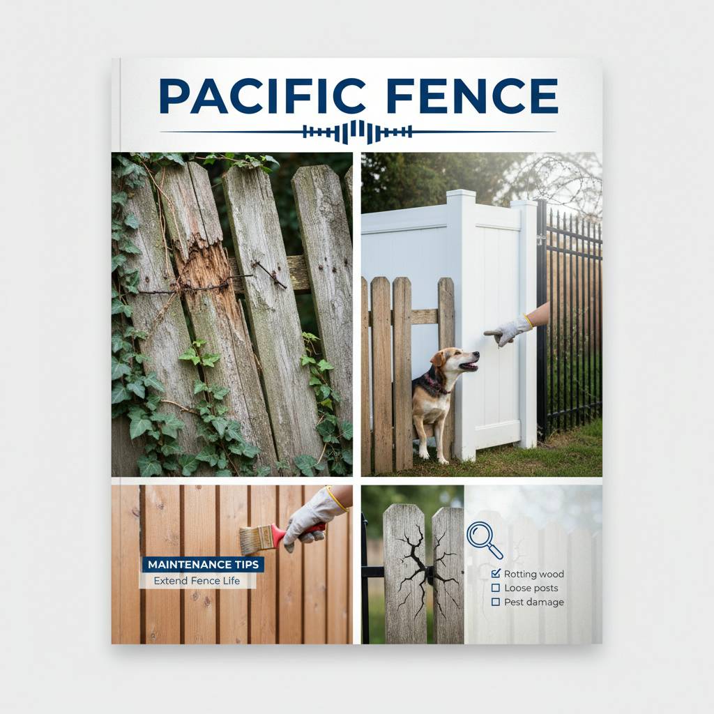 Maintenance tips to extend fence life