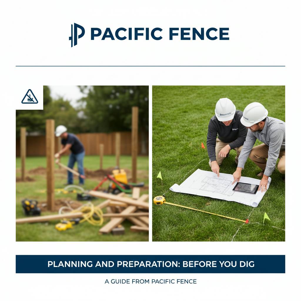 Planning and preparation: before you dig