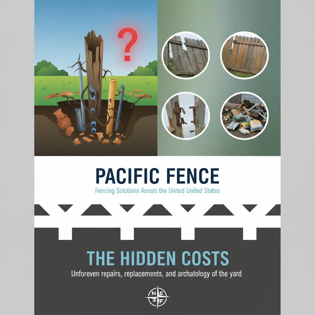 Unforeseen repairs, replacements, and archaeology of the yard