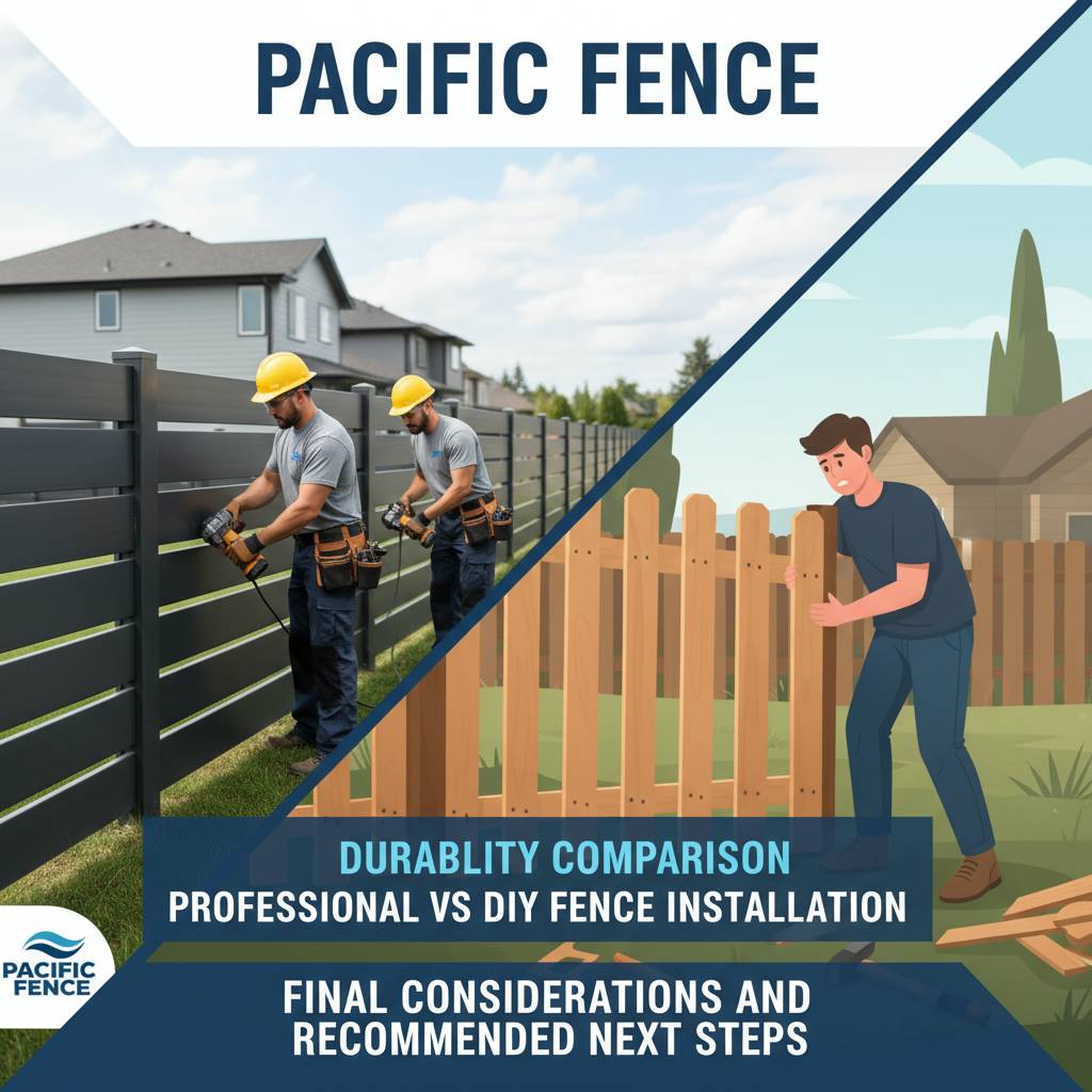 Final considerations and recommended next steps